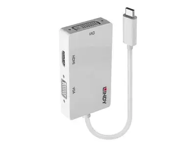 Lindy - external video adapter - VL100 - white