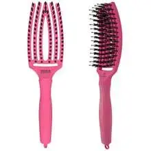 Olivia Garden Fingerbrush Combo Medium Hot Pink - Kartáč na vlasy 0ml