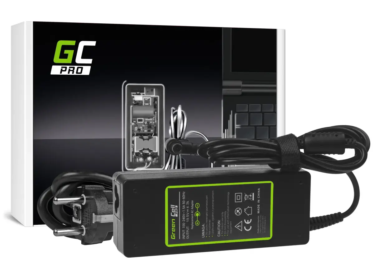 Green Cell PRO Charger | AC Adapter 19.5V 4.7A 90W for Sony Vaio PCG-61211M PCG-71211M PCG-71811M PCG-71911M Fit 15 15E
