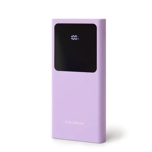 COLORUM CPB10-09 väline akupank (powerbank) | 10 000 mAh | lilla