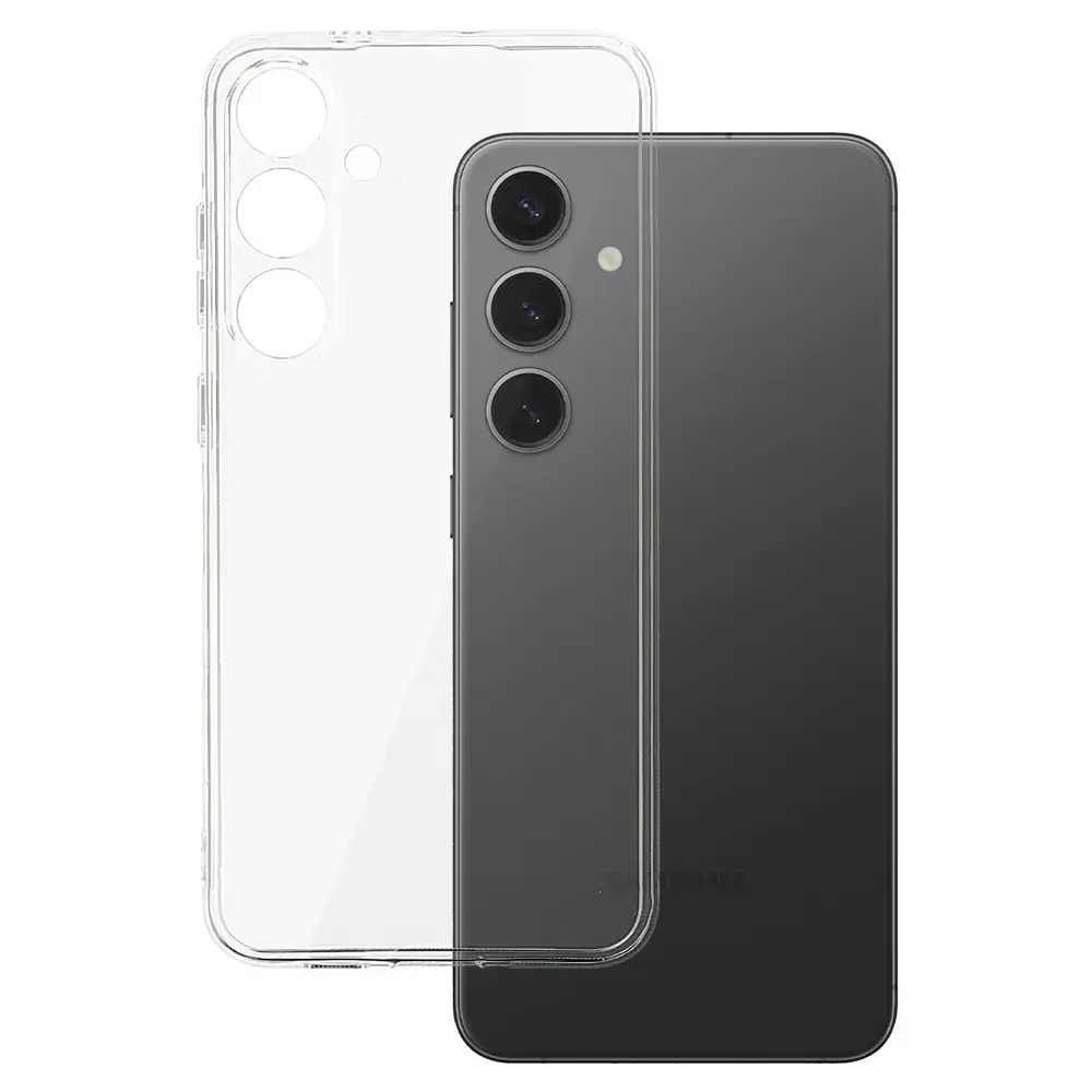Back Case 2 mm Perfect for SAMSUNG GALAXY S24 TRANSPARENT