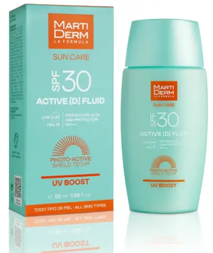 Martiderm Sun Care Active (D) Facial Fluid SPF30 All Skin Types 50ml