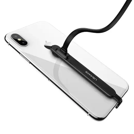 USAMS U9 SJ235 duomenų perdavimo ir įkrovimo laidas | USB-A į Lightning | 1.5m | juodas