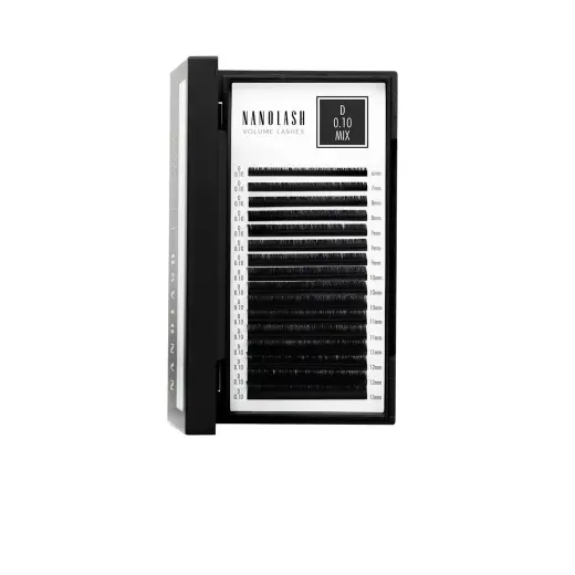 Nanolash Volume Lashes False Eyelashes 0.10 D 6-13mm 1 Pc