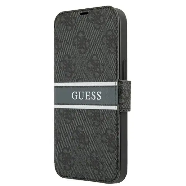 Guess GUBKP13L4GDGR iPhone 13 Pro | 13 6,1" szary|grey book 4G Stripe