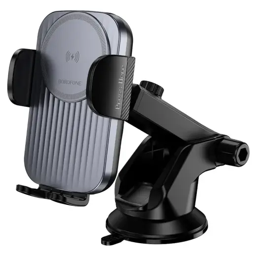 Borofone Car holder BH222 Leading with induction charging to windshield black