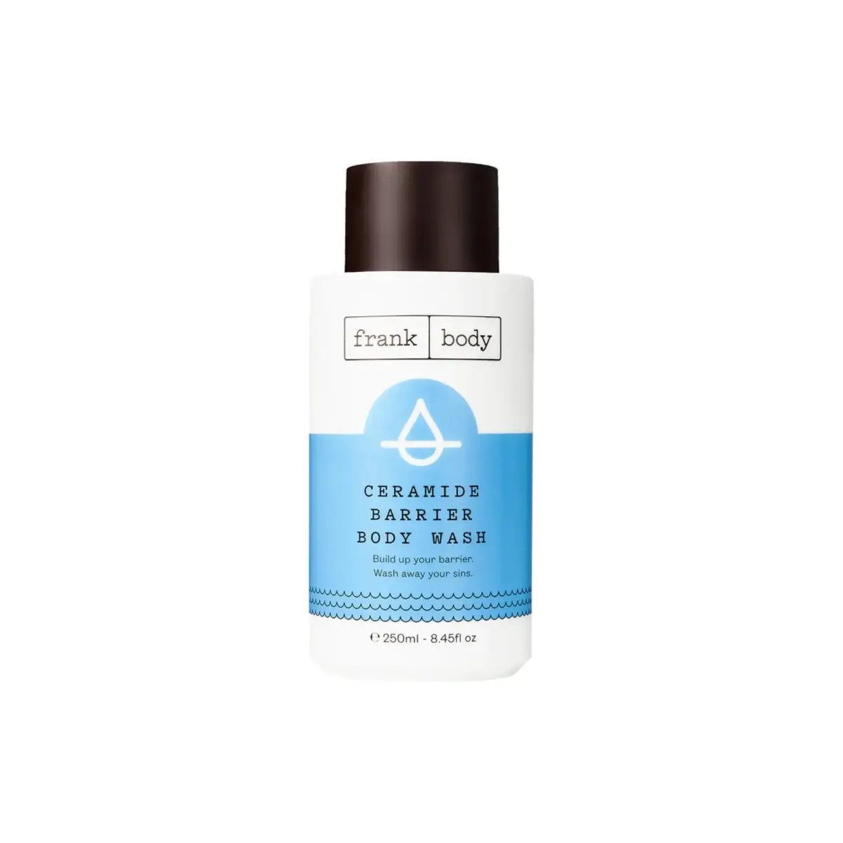 Frank Body, Ceramide Barrier, Strengthens Skin Barrier, Body Wash, 250 ml