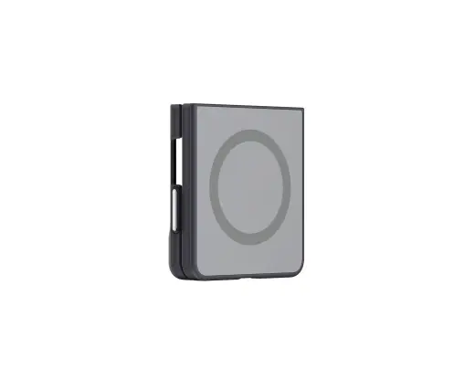 GP-FPF776HID Samsung Mirror Magnet Cover for Galaxy Z Flip 8 Silver