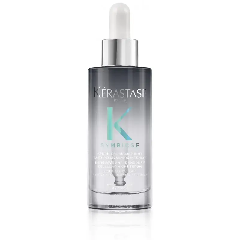 Kérastase Symbiose Intensive Anti-Dandruff Cellular Night Serum, for Sensitive Scalp Prone to Dandruff, 90ml