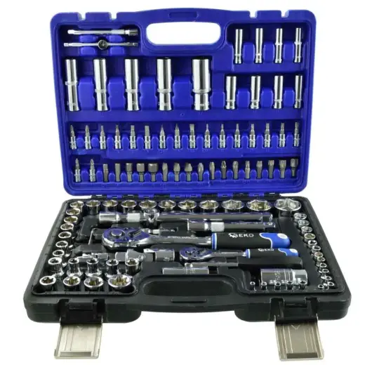 Gala atslēgu kompl. 1/2-1/4 108gb Geko koferī