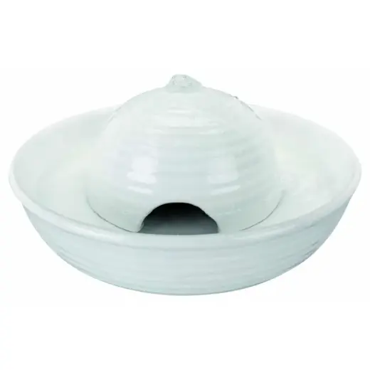 Automātiskā dzirdne dzīvniekiem - Trixie Vital Flow Mini drinking fountain, ceramic, 0.8 l/ø 24 × 10 cm