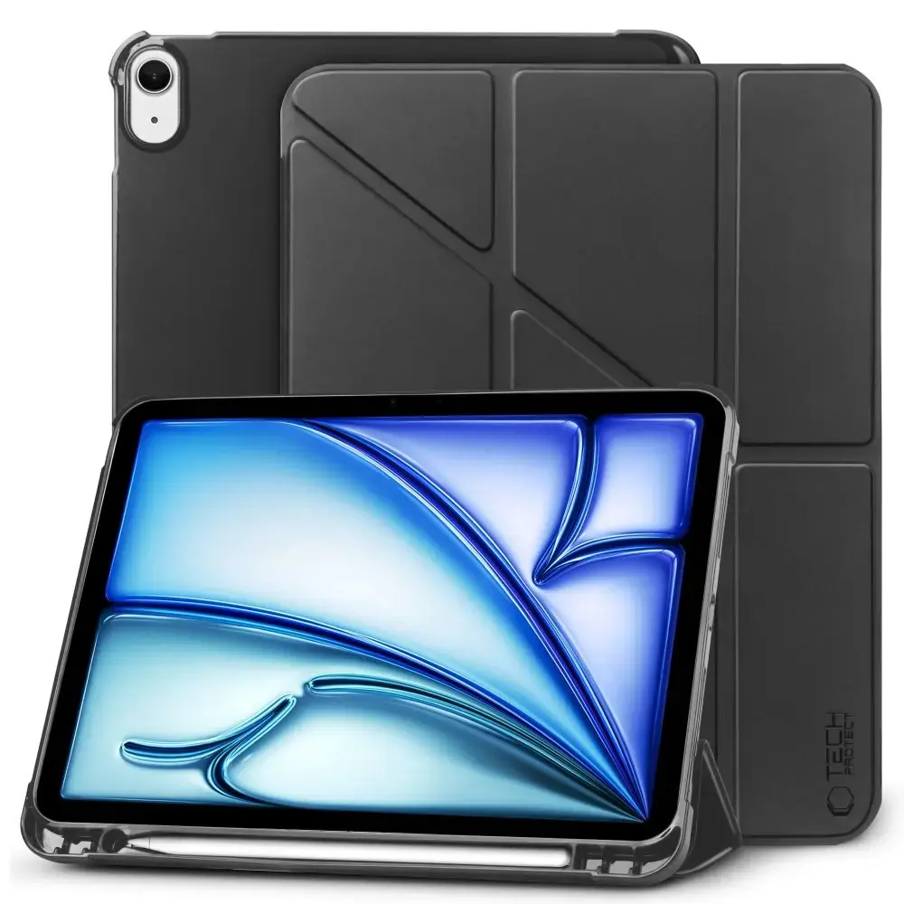 Tech-Protect SC Pen Origami case for iPad Air 10.9" 2020-2022 | 11" 2024 - black