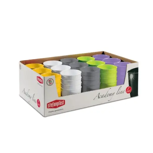 Lillepott Academy Lux Ø11x10cm sorteeritud