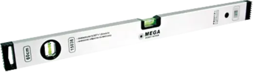 Līmeņrādis Mega  400mm 2 indik. 1mm/m