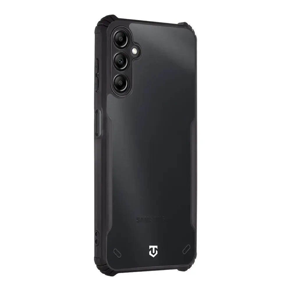 Tactical Quantum Stealth Cover for Samsung Galaxy A14 4G|A14 5G Clear|Black
