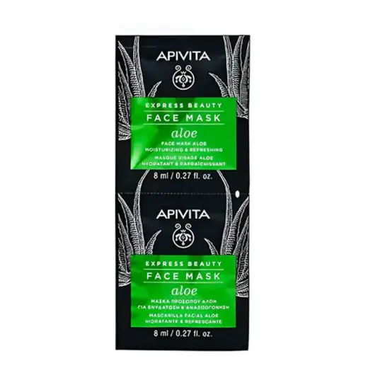 Apivita Refreshing Moisturising Mask 2x8ml