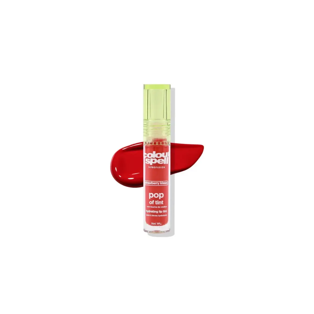 Profusion Cosmetics, Colour Spell, Hydrating, Lip Gloss, Strawberry Kisses, 4.5 ml