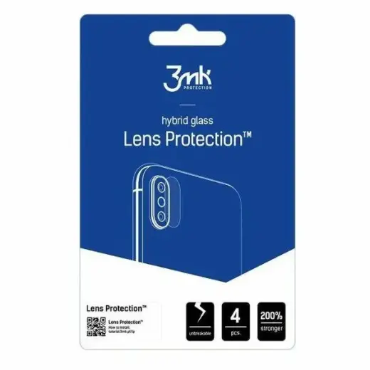 3MK Lens Protect T-Mobile REVVL 7 5G Camera Lens Protection 4szt