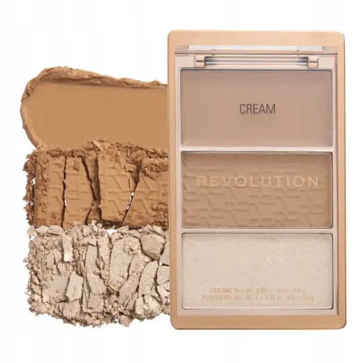 Makeup Revolution, Bronze Icon, Cream Bronzer, Divine Fair, 2.8 g