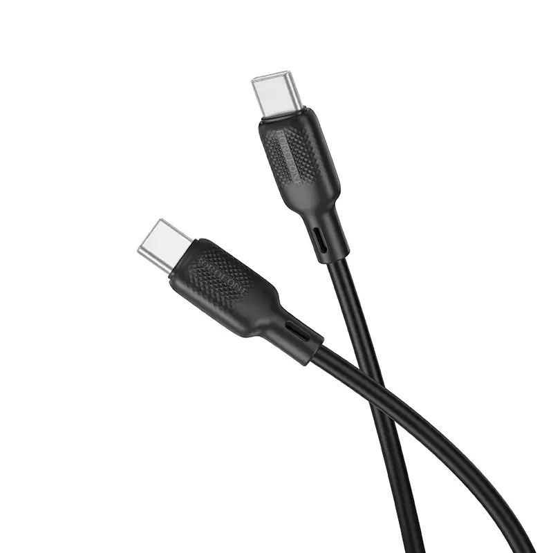 Borofone BX113 Lenny data transfer and charging cable | USB-C to USB-C | 60W | 1m | black
