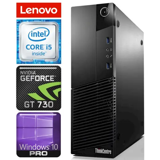 Lenovo M83 SFF i5-4460 32GB 960SSD+1TB GT730 4GB WIN10PRO|W7P [refurbished]