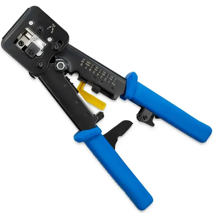 Qoltec Crimping machine for modular joints | 8p 6p