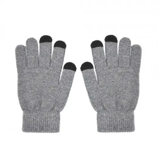 CLASSIC MEN'S WINTER TOUCH SCREEN GLOVES GREY