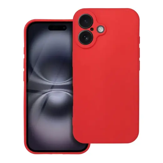 SOFT telefoni ümbris iPhone 16 punane
