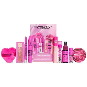 Revolution Make Up Candy Glam Look Estuche 9 Piezas