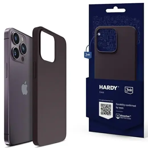 3MK Hardy Case iPhone 14 Pro 6,1" deep purple MagSafe