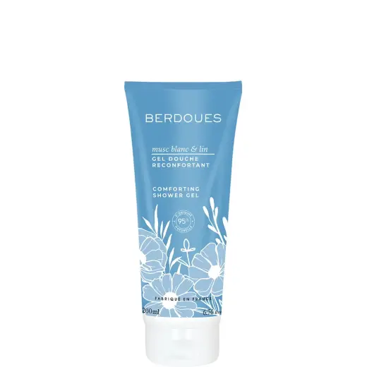 Parfums Berdoues, Musc Blanc Et Lin, Shower Gel, 200 ml