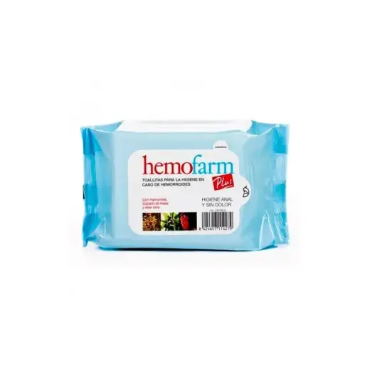 Hemofarm Plus Wet Wipes 20 Envelopes