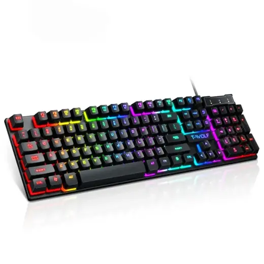 T-WOLF T20 gaming keyboard with LED light (ENG)