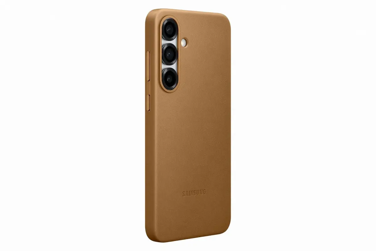 Samsung EF-VS936PFE KindSuit maciņš telefonam Samsung Galaxy S25+ zelta krāsā (Bojāts iepakojums)