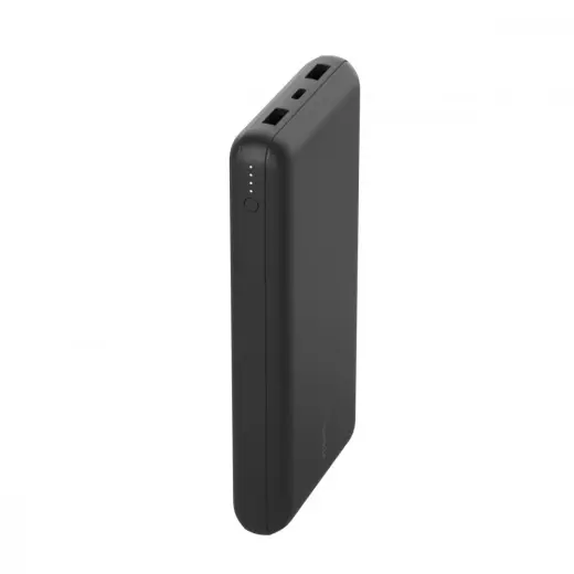 Ārējais akumulators 20 000mAh 15W USB-A USB-C melns