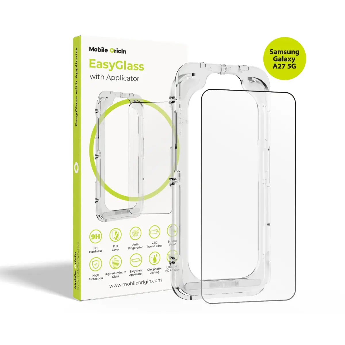 MOBILE ORIGIN EasyGlass with Applicator for