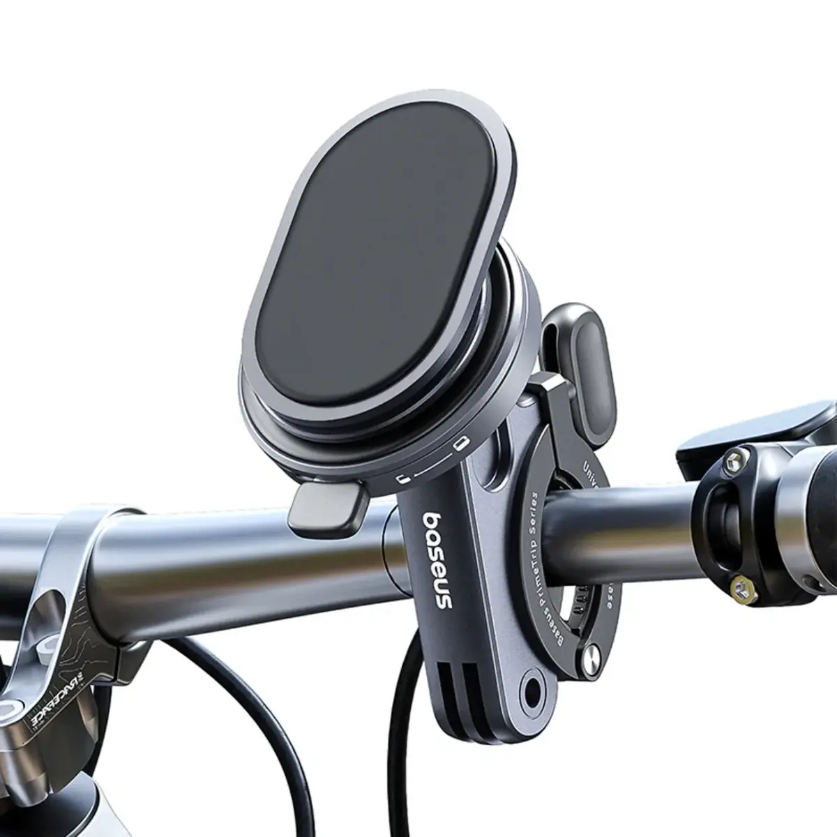 Baseus PrimeTrip Handlebar Smartphone Bike Holder - Black