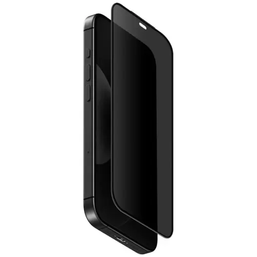 UNIQ Optix Covex Privacy DX2 karastatud kaitseklaas telefonile iPhone 18 Pro Max (privaatsusefekt)