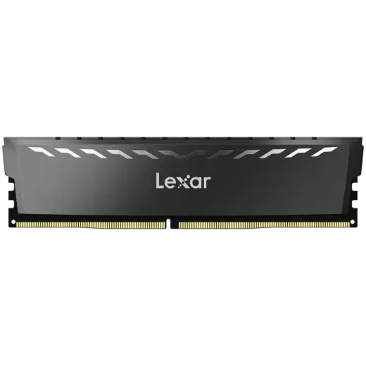 Lexar 8GB THOR DDR4 3600 UDIMM XMP Memory with white heatsink. Single pack