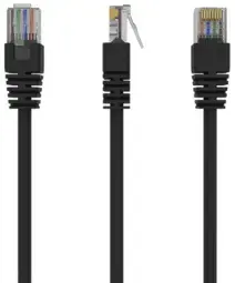 Patch cord cat.5e 0.25M black