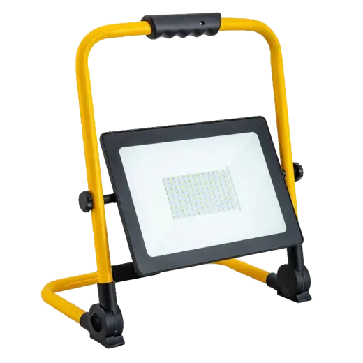 Prožektors LED 30W IP65 uz zemā statīva, melns