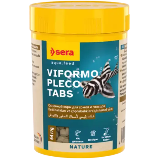 Barība tabletēs samiem - Sera Viformo 275 tab., 100ml (64g)