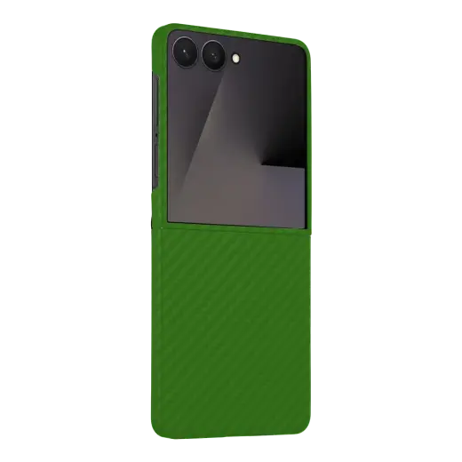 Tactical MagForce Aramid maciņš ar MagSafe atbalstu telefonam Samsung Galaxy Z Flip 7 (F766) zaļš