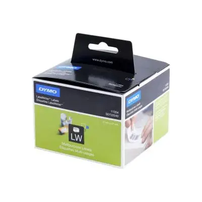 Dymo Schriftband 11354 White Paper (S0722540)