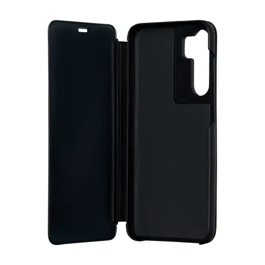 Fold Mirror View Case for Samsung Galaxy A14 4G / A14 5G black