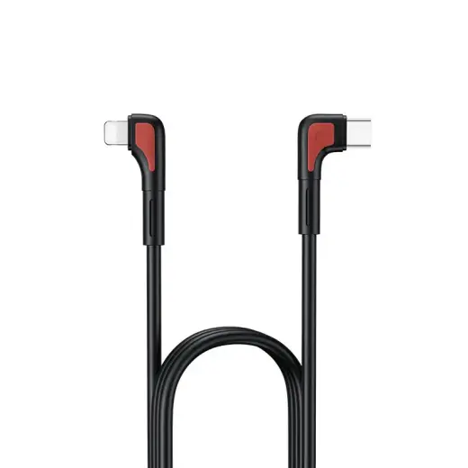 REMAX Cable Zenax RC-181i - Type C to Lightning - angled PD 20W 1 metre Black
