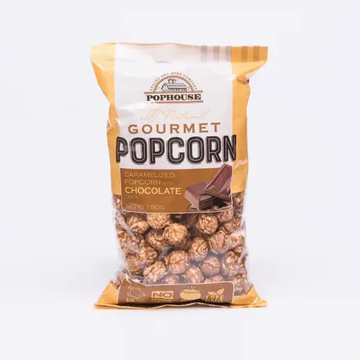 Popkorns POPHOUSE Karameļu šokolādes, 180g