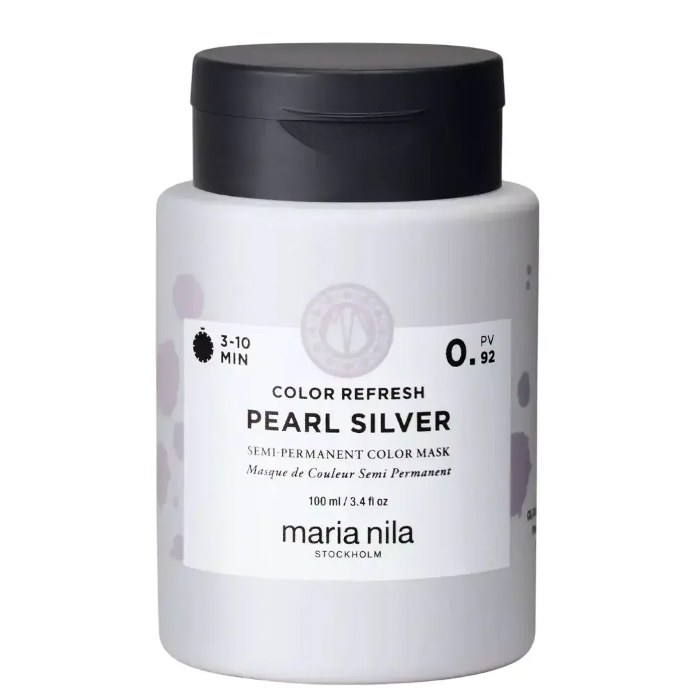 Maria Nila, Colour Refresh, Hair Colouring Cream Mask, For Color Refreshing, 0.92 Pearl Silver, 100 ml
