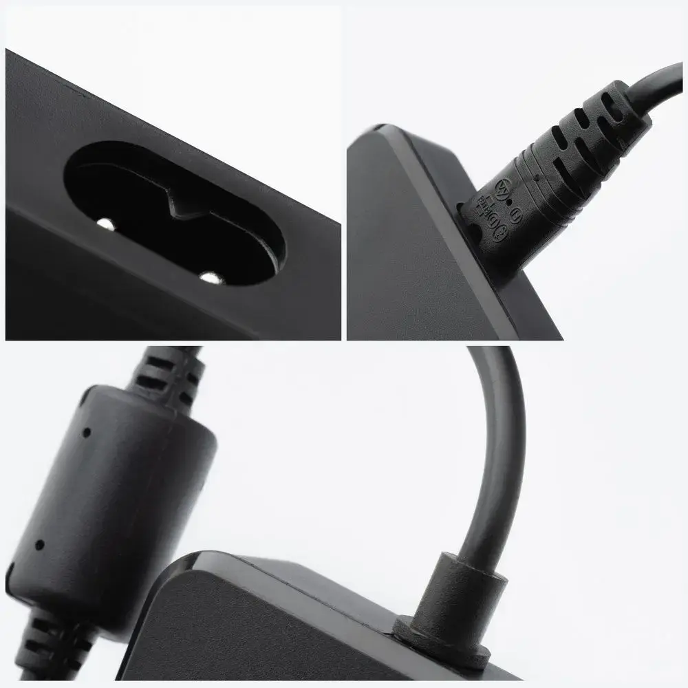 FORCELL F-ENERGY E856 uniwersal laptop charger 90W (6 adaptors) - czarny