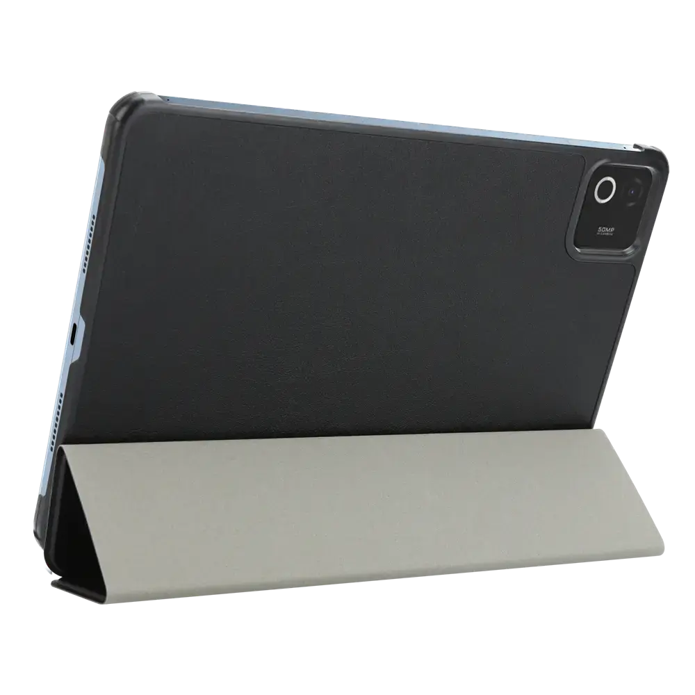 Tactical Book Tri Fold Case for Xiaomi Pad 8 Pro Black